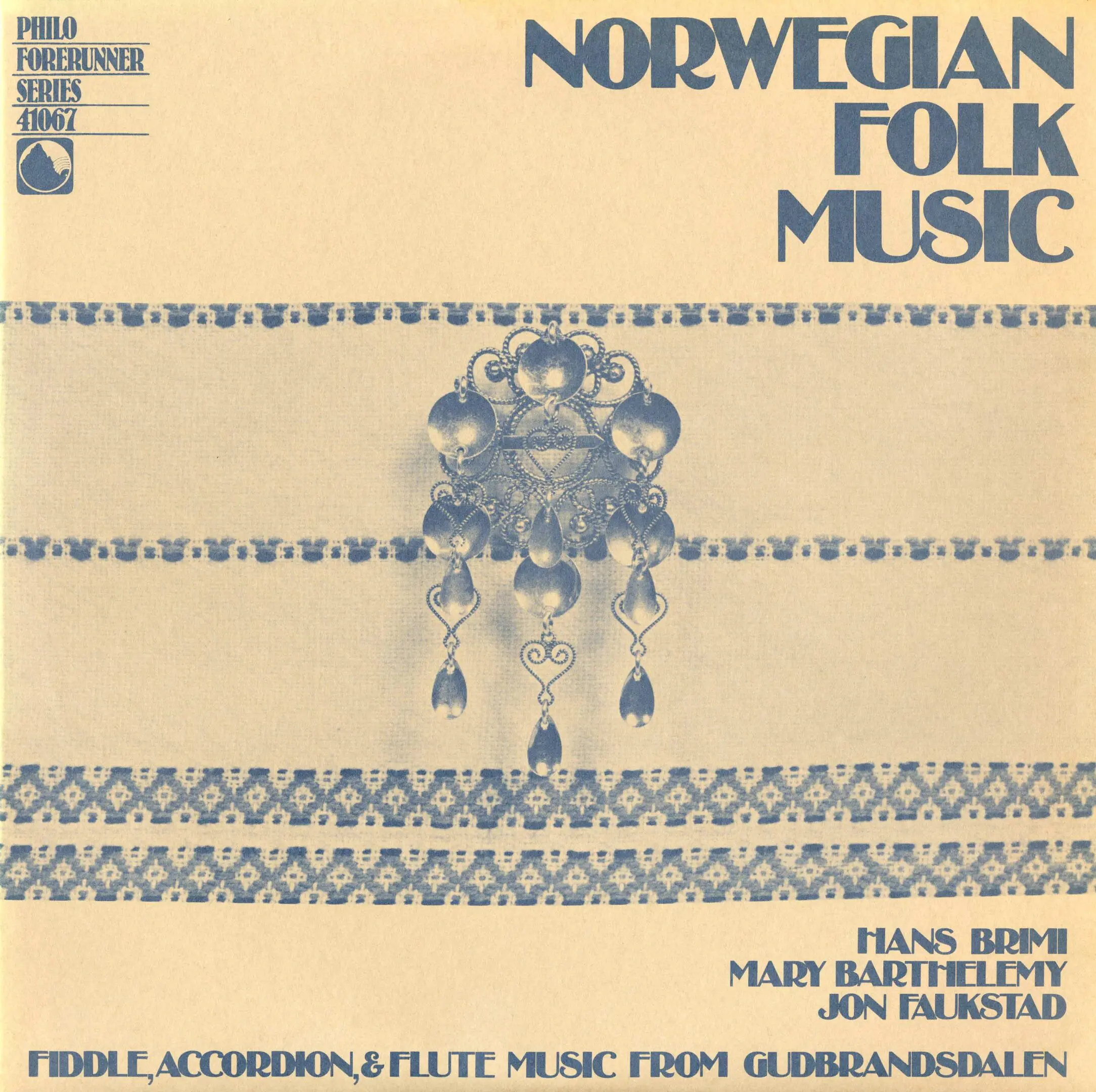 Norwegian Folk Music album cover design.
