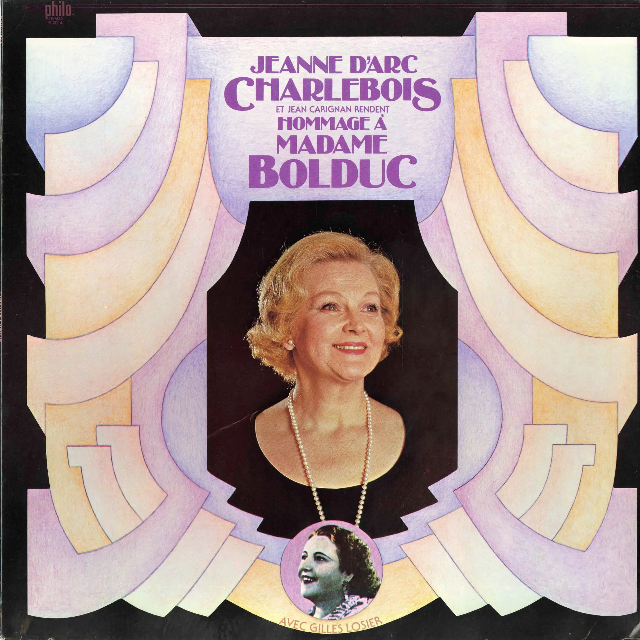 Album cover with two women's portraits.
