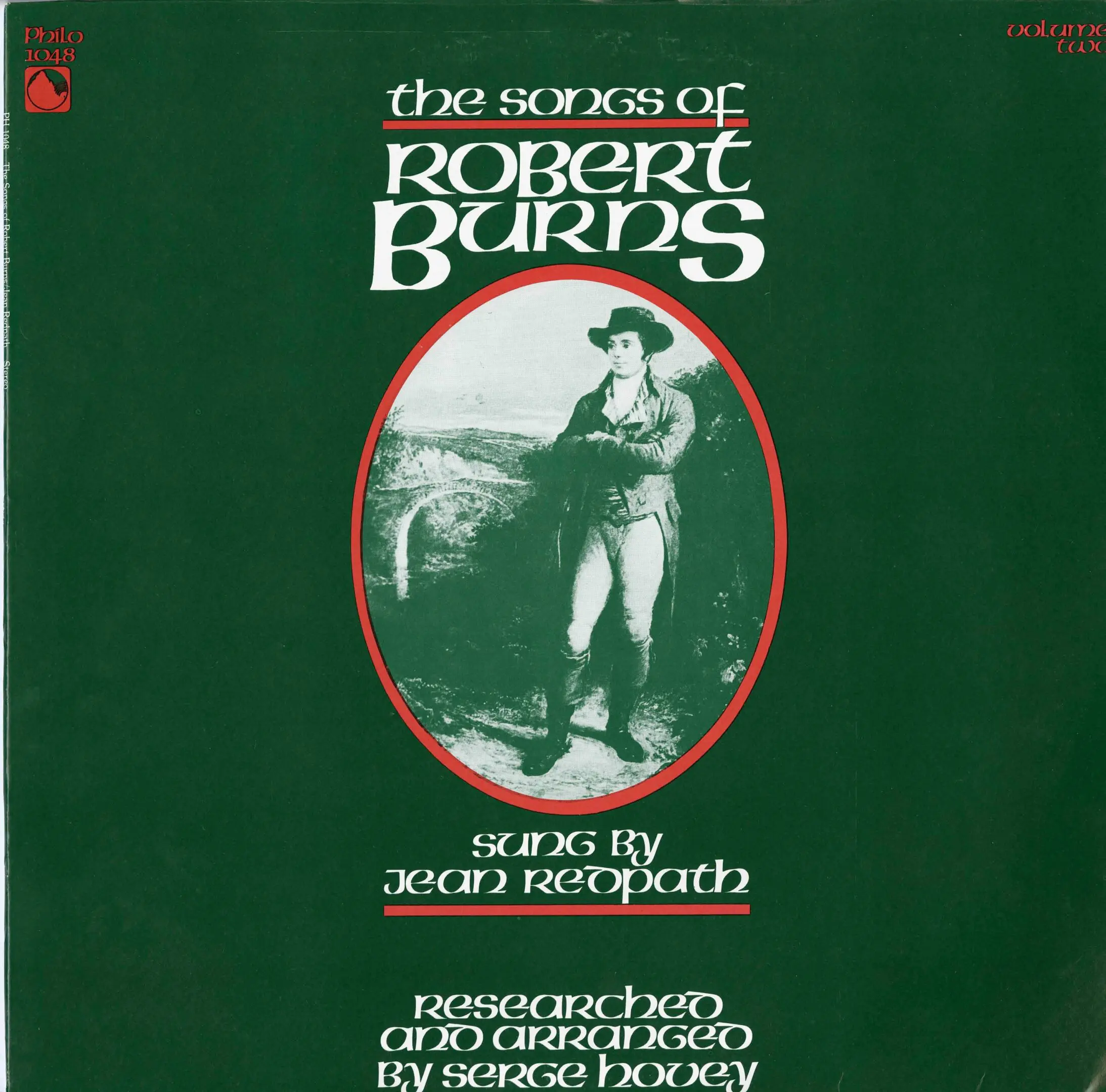 Album cover: The Songs of Robert Burns.