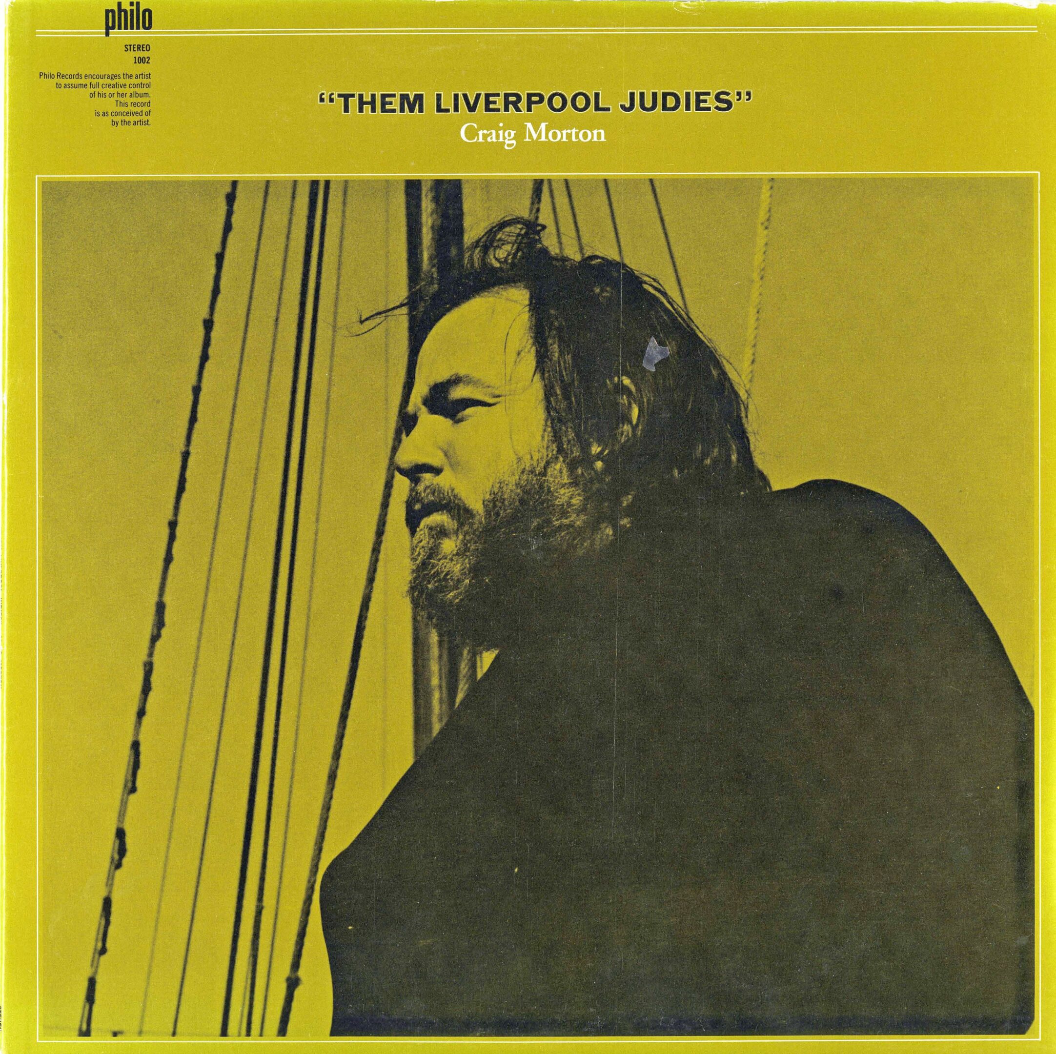 Man on boat in yellow-tinted photo.