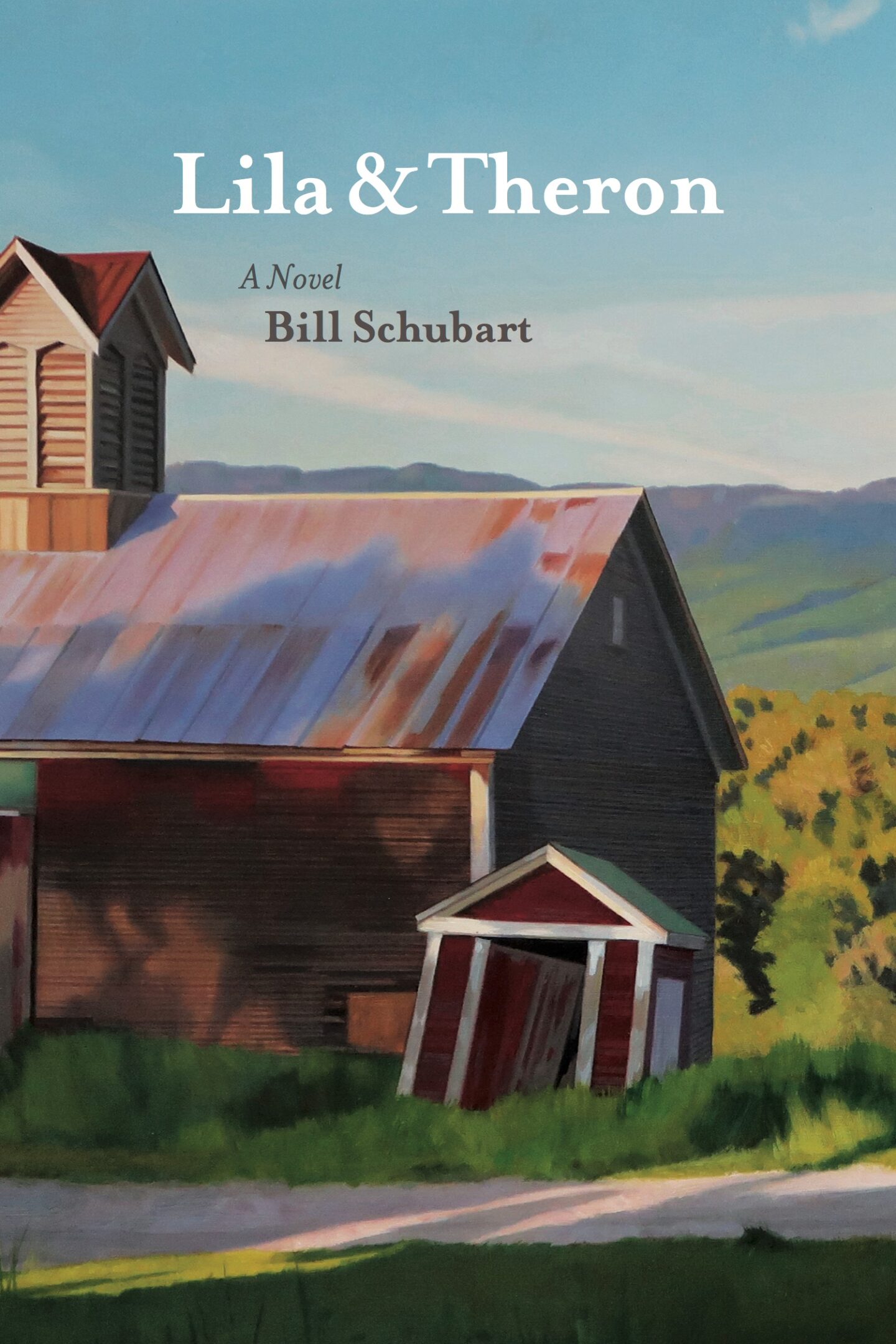 Rustic barn with mountains in background. Rustic barn with mountains in background.