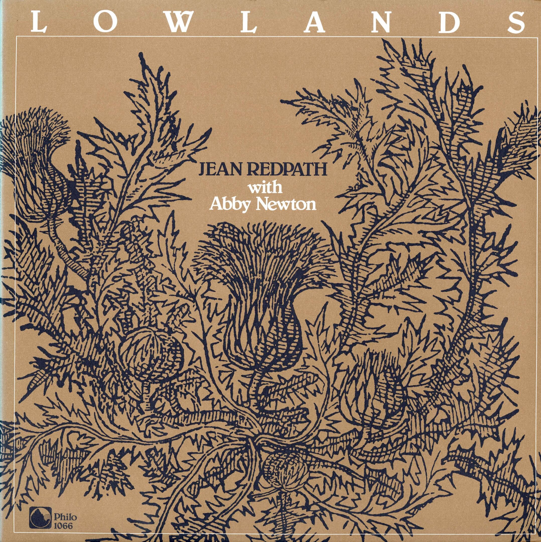Brown cover with intricate thistle illustration.