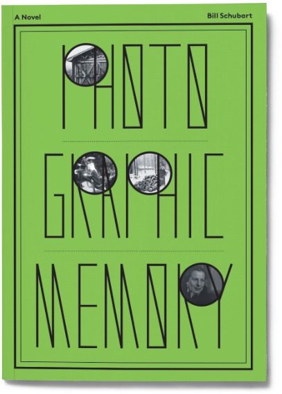 Green book cover titled "Photographic Memory". Green book cover titled "Photographic Memory".