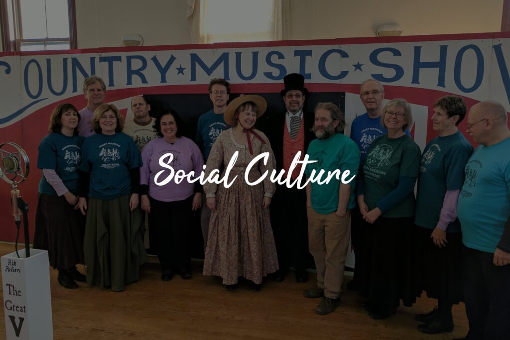 Group photo at country music show.
